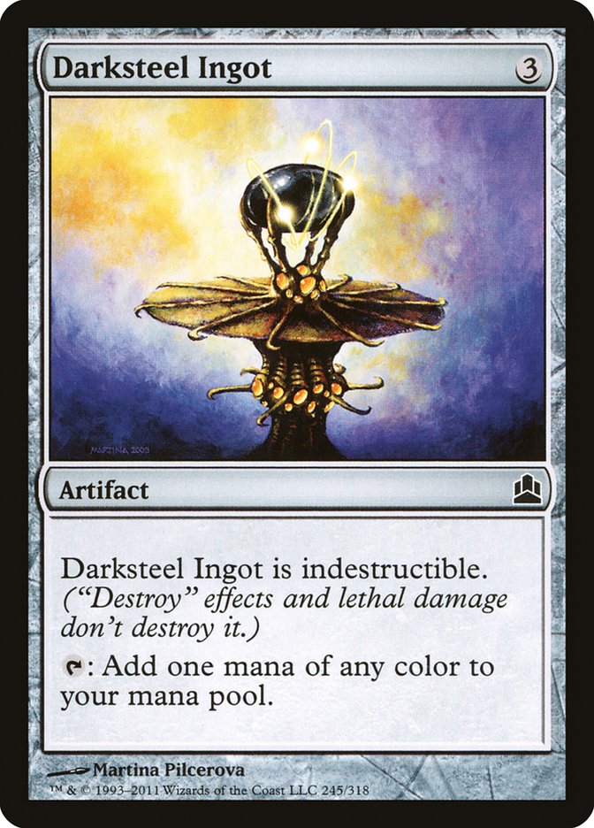 Darksteel Ingot [Commander 2011] | Webway Games