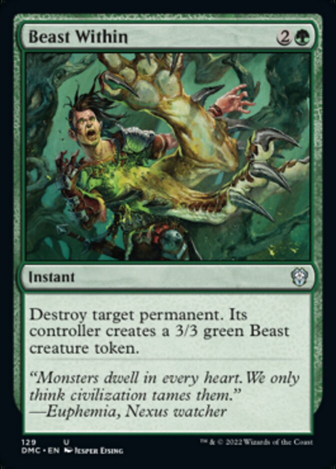 Beast Within [Dominaria United Commander] | Webway Games