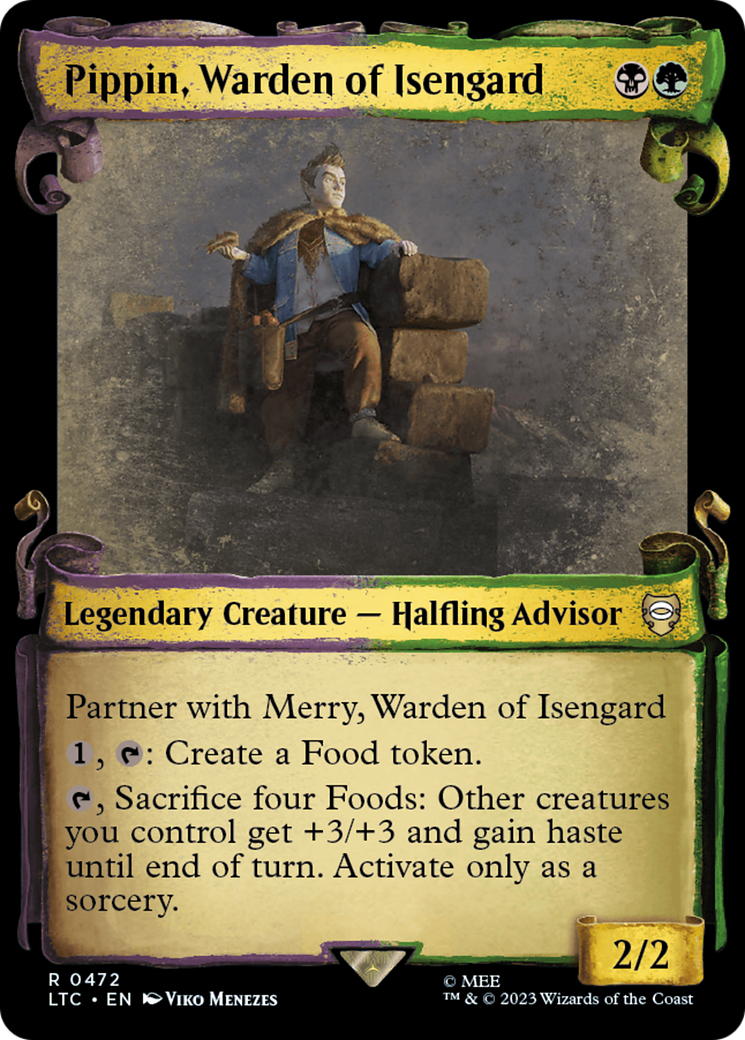 Pippin, Warden of Isengard [The Lord of the Rings: Tales of Middle-Earth Commander Showcase Scrolls] | Webway Games