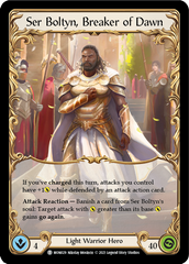 Ser Boltyn, Breaker of Dawn // Boltyn [MON029 // MON030] 1st Edition Normal | Webway Games