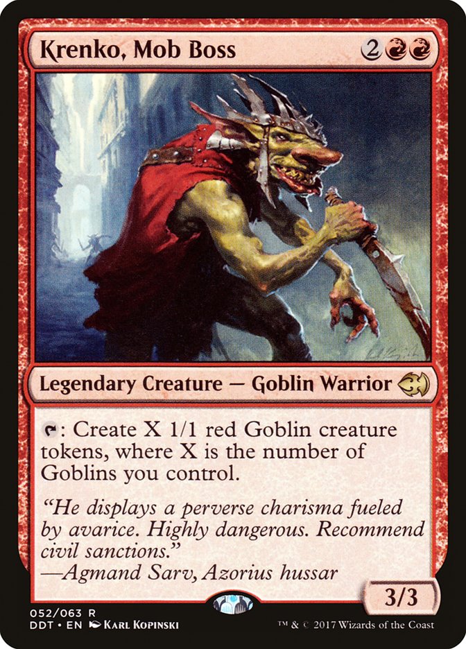 Krenko, Mob Boss [Duel Decks: Merfolk vs. Goblins] | Webway Games