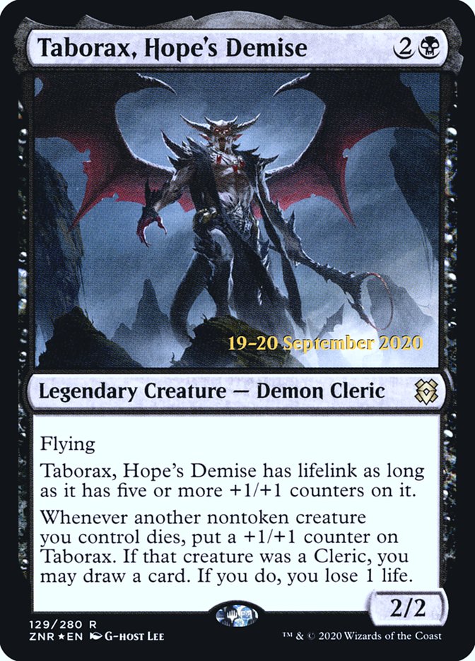 Taborax, Hope's Demise  [Zendikar Rising Prerelease Promos] | Webway Games