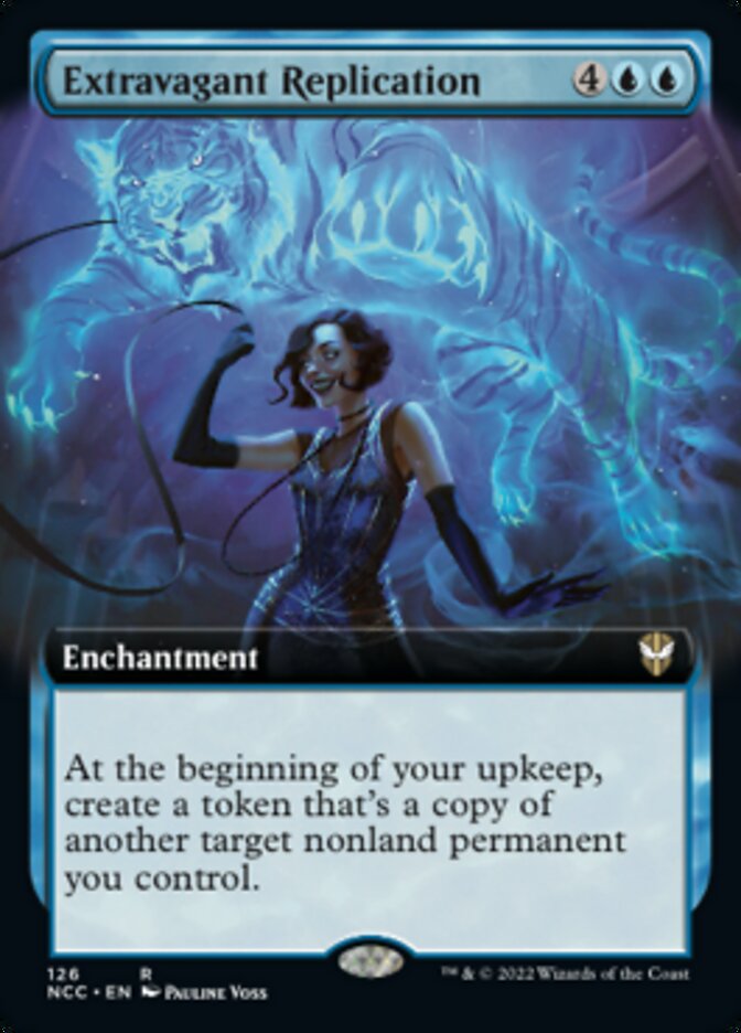 Extravagant Replication (Extended Art) [Streets of New Capenna Commander] | Webway Games