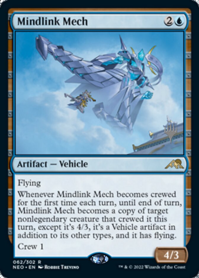 Mindlink Mech (Promo Pack) [Kamigawa: Neon Dynasty Promos] | Webway Games