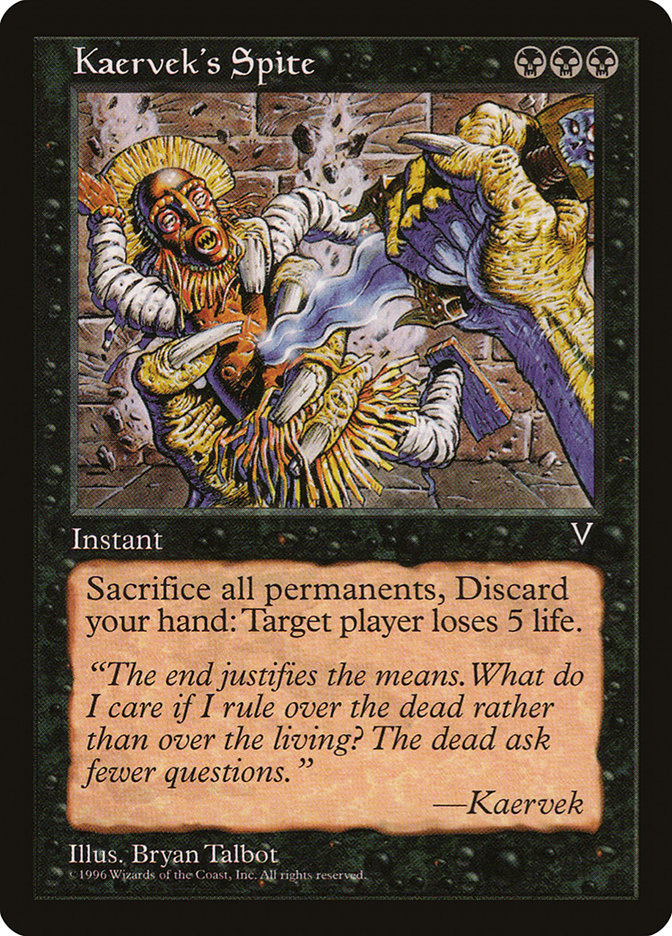 Kaervek's Spite [Visions] | Webway Games