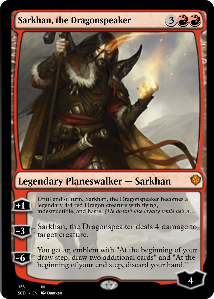 Sarkhan, the Dragonspeaker [Starter Commander Decks] | Webway Games