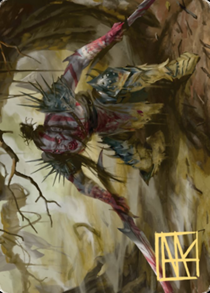 Highborn Vampire Art Card (Gold-Stamped Signature) [Zendikar Rising Art Series] | Webway Games