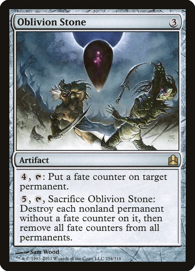 Oblivion Stone [Commander 2011] | Webway Games