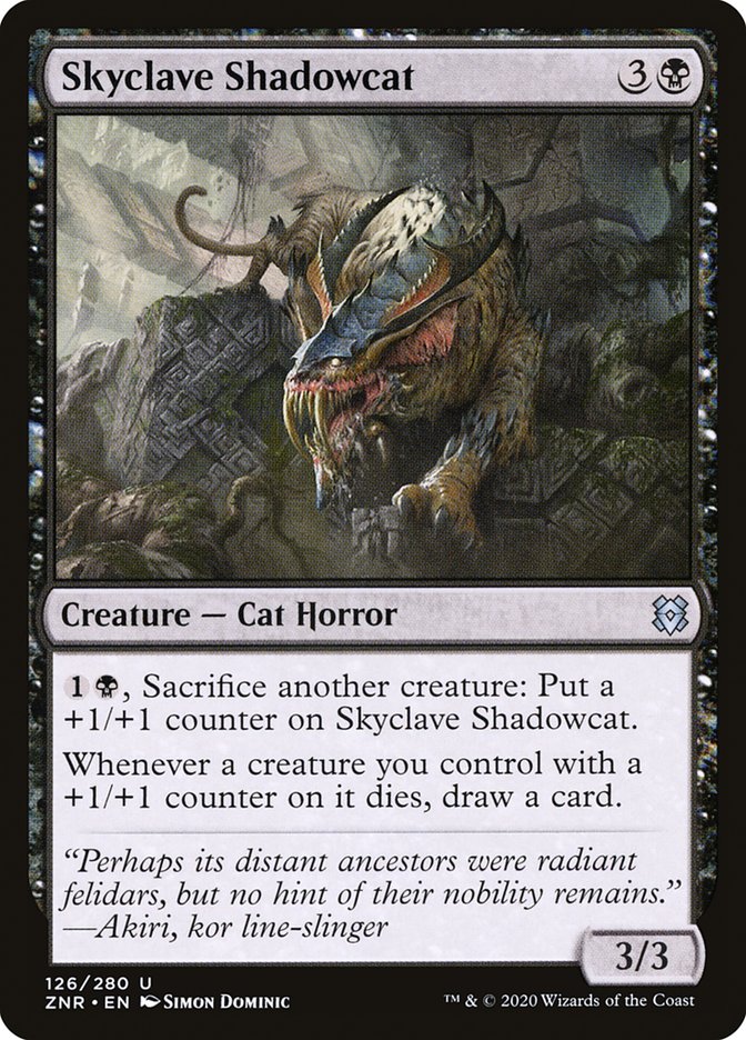 Skyclave Shadowcat [Zendikar Rising] | Webway Games