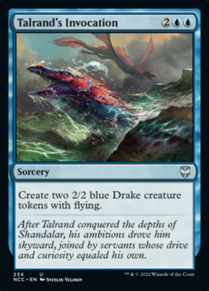 Talrand's Invocation [Streets of New Capenna Commander] | Webway Games