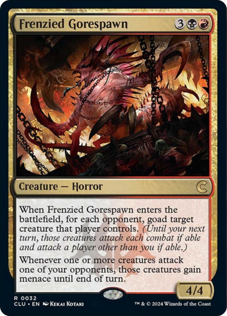 Frenzied Gorespawn [Ravnica: Clue Edition] | Webway Games