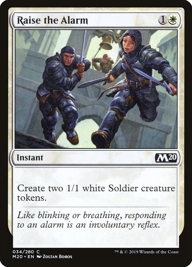 Raise the Alarm [Core Set 2020] | Webway Games