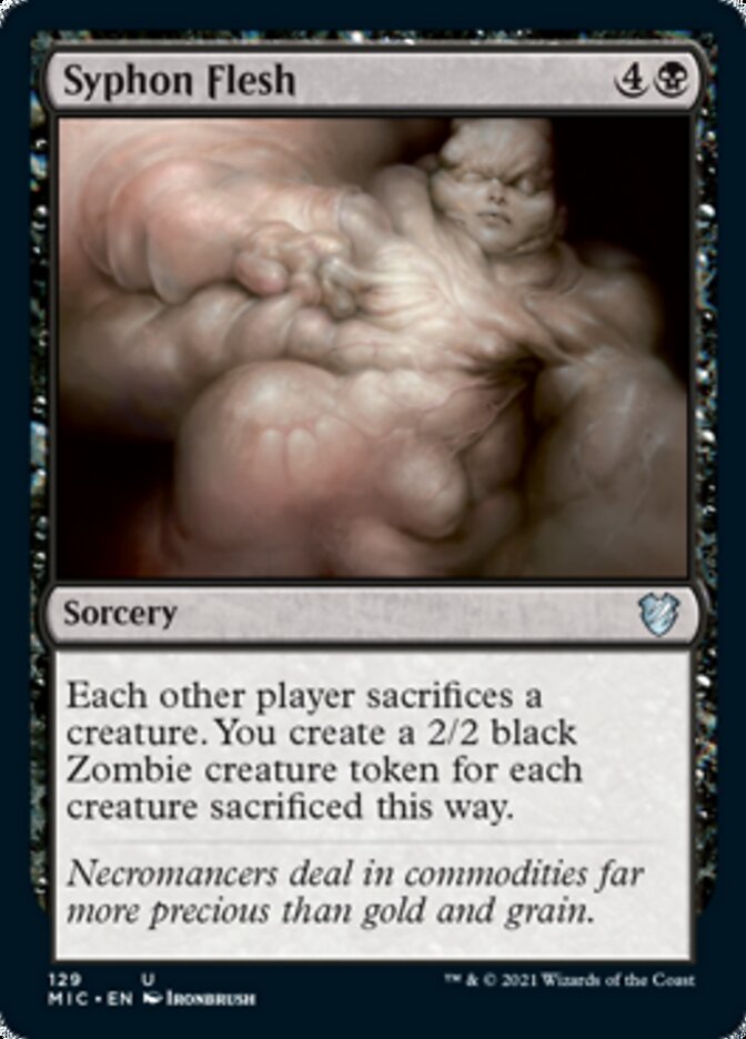Syphon Flesh [Innistrad: Midnight Hunt Commander] | Webway Games