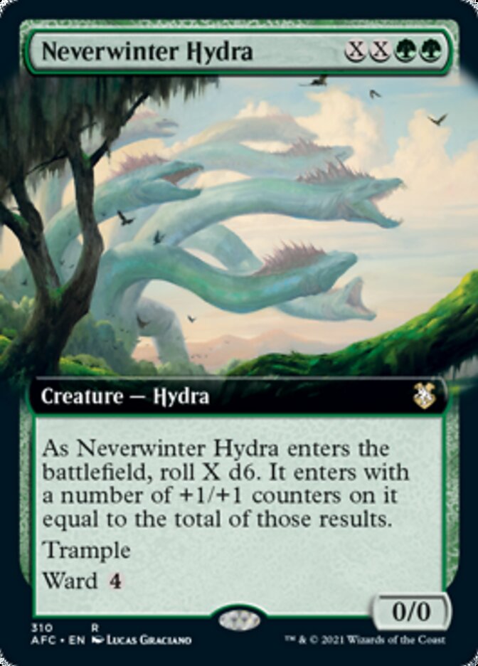Neverwinter Hydra (Extended) [Dungeons & Dragons: Adventures in the Forgotten Realms Commander] | Webway Games