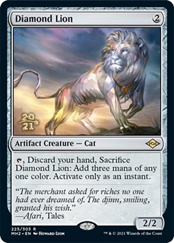 Diamond Lion [Modern Horizons 2 Prerelease Promos] | Webway Games