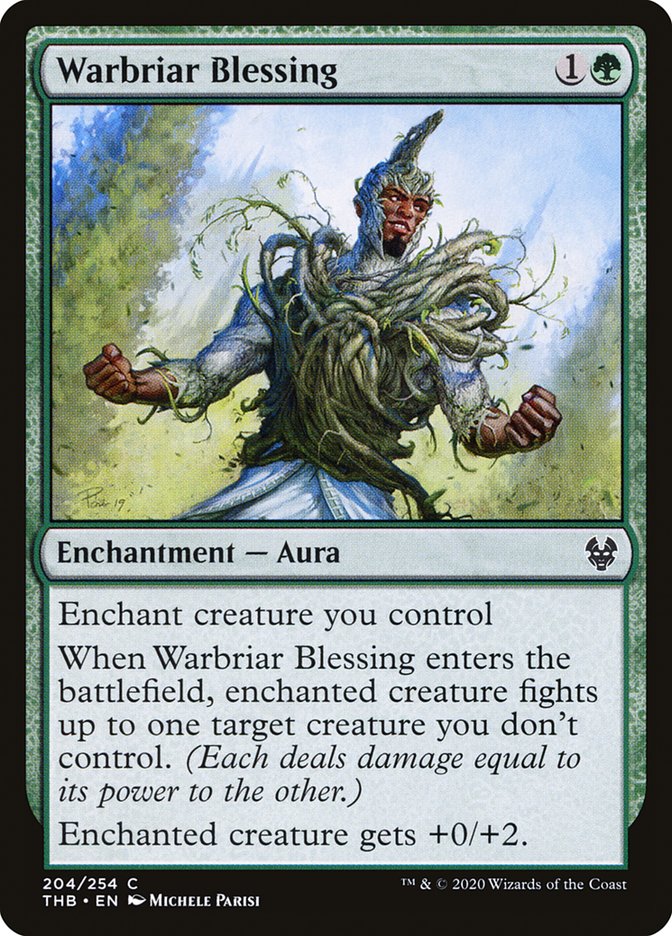 Warbriar Blessing [Theros Beyond Death] | Webway Games