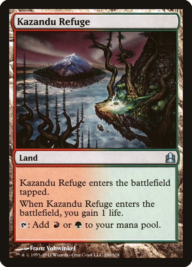 Kazandu Refuge [Commander 2011] | Webway Games
