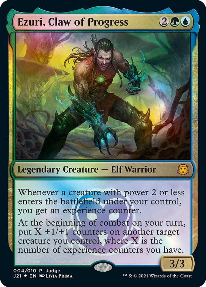 Ezuri, Claw of Progress [Judge Gift Cards 2021] | Webway Games