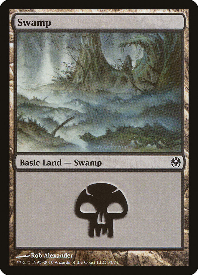 Swamp (#33) [Duel Decks: Phyrexia vs. the Coalition] | Webway Games