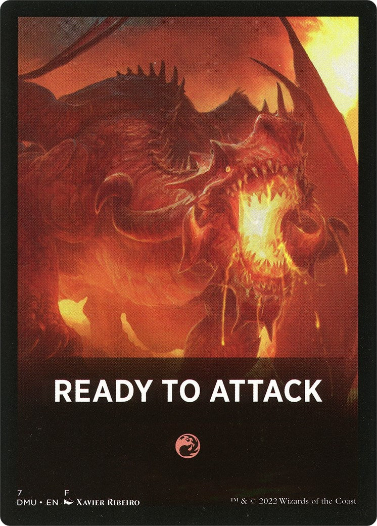 Ready to Attack Theme Card [Dominaria United Tokens] | Webway Games