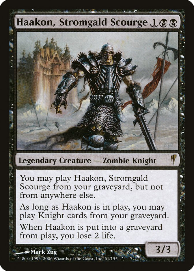 Haakon, Stromgald Scourge [Coldsnap] | Webway Games
