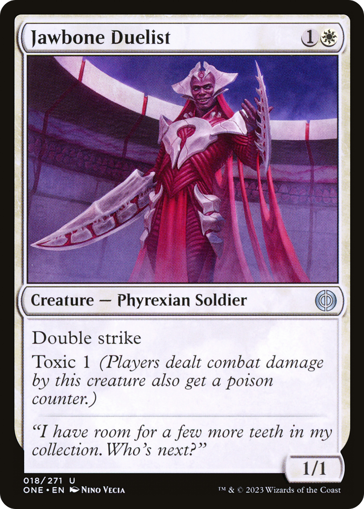Jawbone Duelist [Phyrexia: All Will Be One] | Webway Games