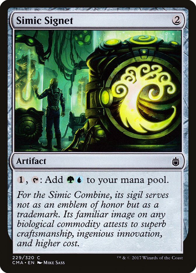 Simic Signet [Commander Anthology] | Webway Games