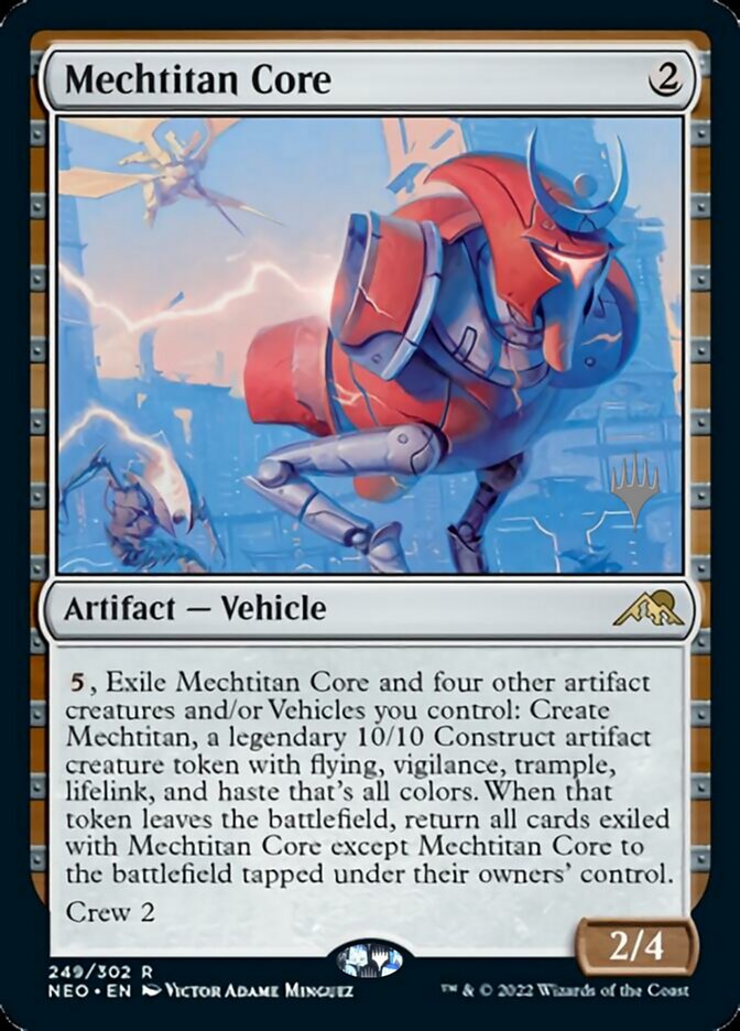 Mechtitan Core (Promo Pack) [Kamigawa: Neon Dynasty Promos] | Webway Games