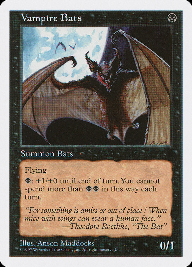Vampire Bats [Fifth Edition] | Webway Games