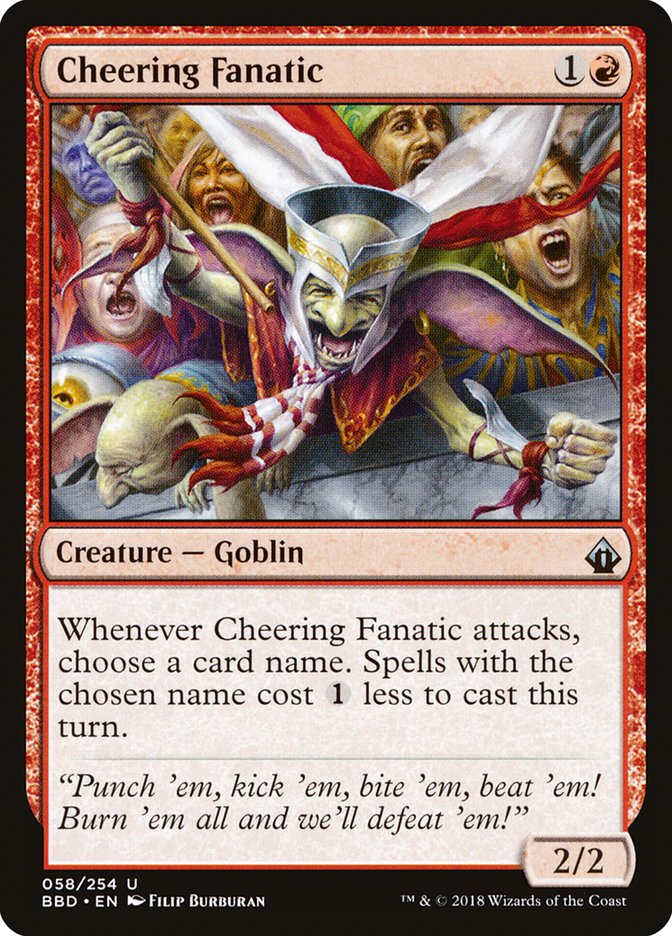 Cheering Fanatic [Battlebond] | Webway Games