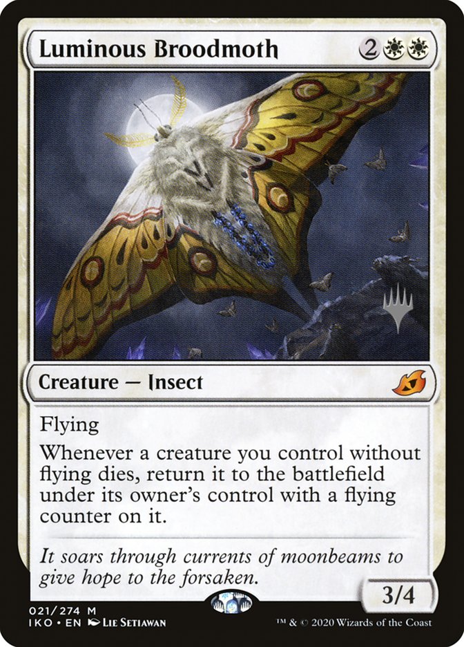 Luminous Broodmoth (Promo Pack) [Ikoria: Lair of Behemoths Promos] | Webway Games