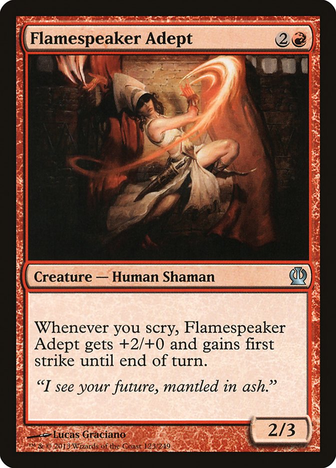 Flamespeaker Adept [Theros] | Webway Games