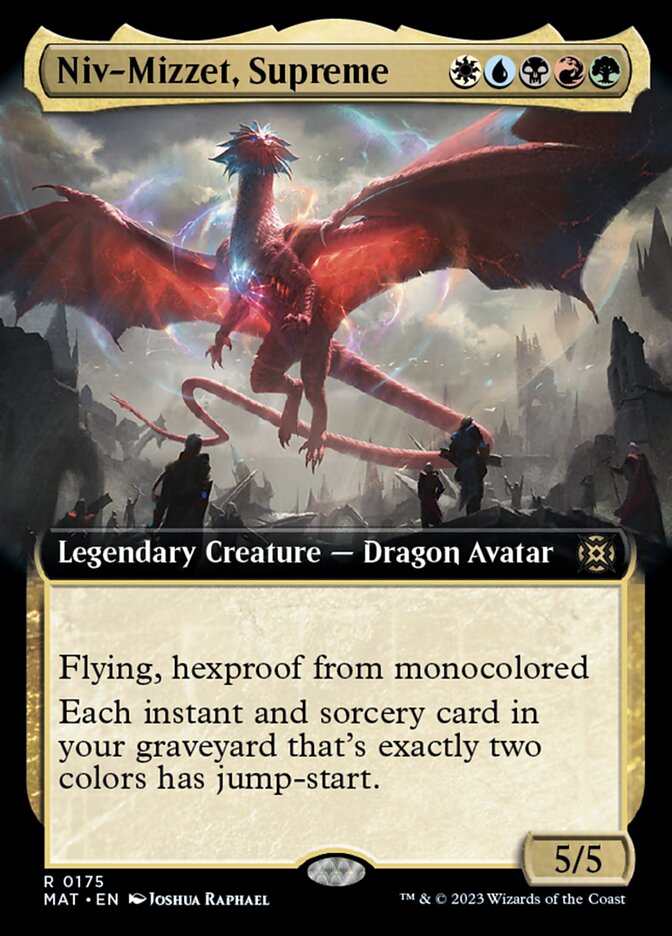 Niv-Mizzet, Supreme (Extended Art) [March of the Machine: The Aftermath] | Webway Games