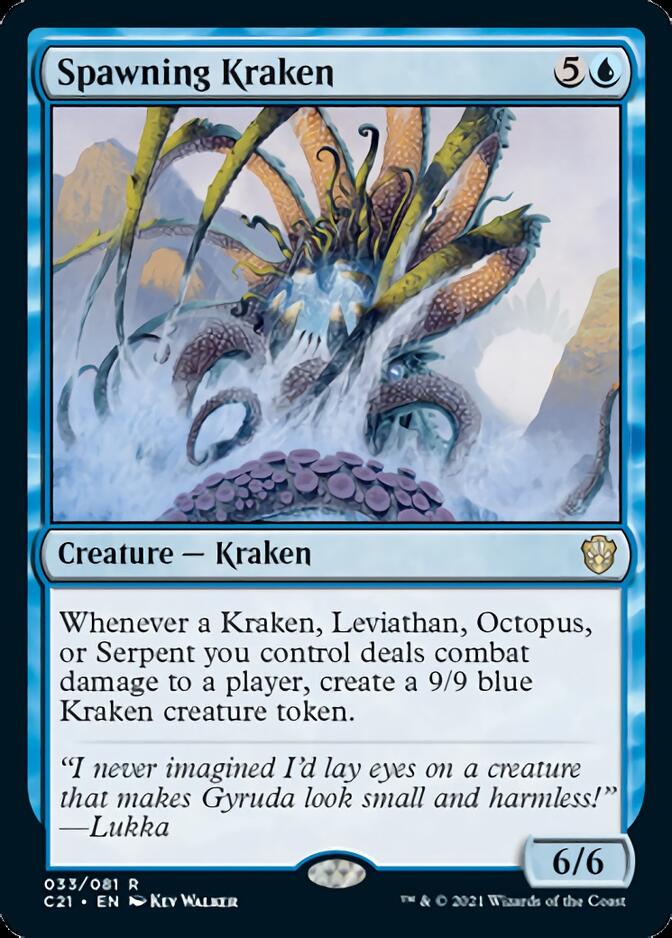 Spawning Kraken [Commander 2021] | Webway Games