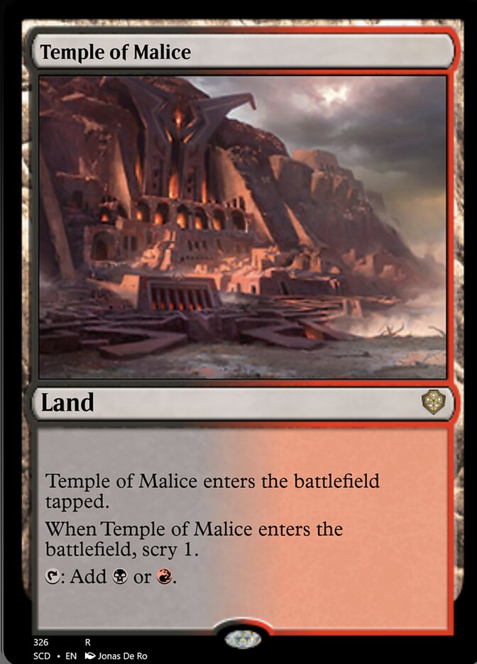 Temple of Malice [Starter Commander Decks] | Webway Games