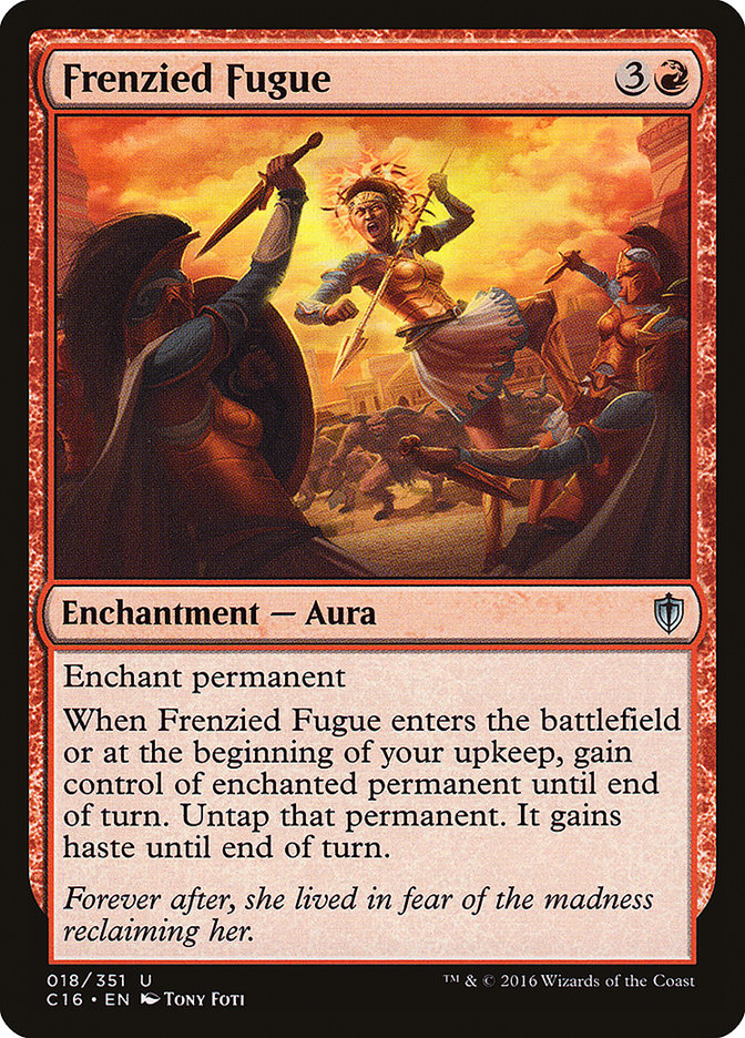 Frenzied Fugue [Commander 2016] | Webway Games
