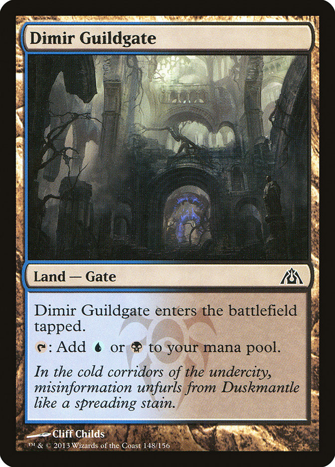 Dimir Guildgate [Dragon's Maze] | Webway Games