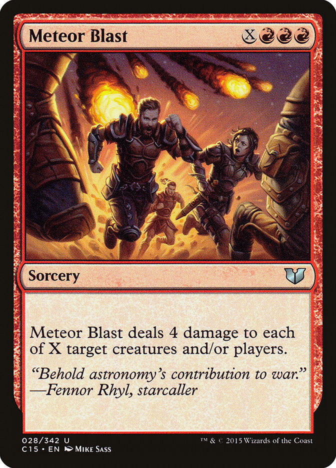 Meteor Blast [Commander 2015] | Webway Games