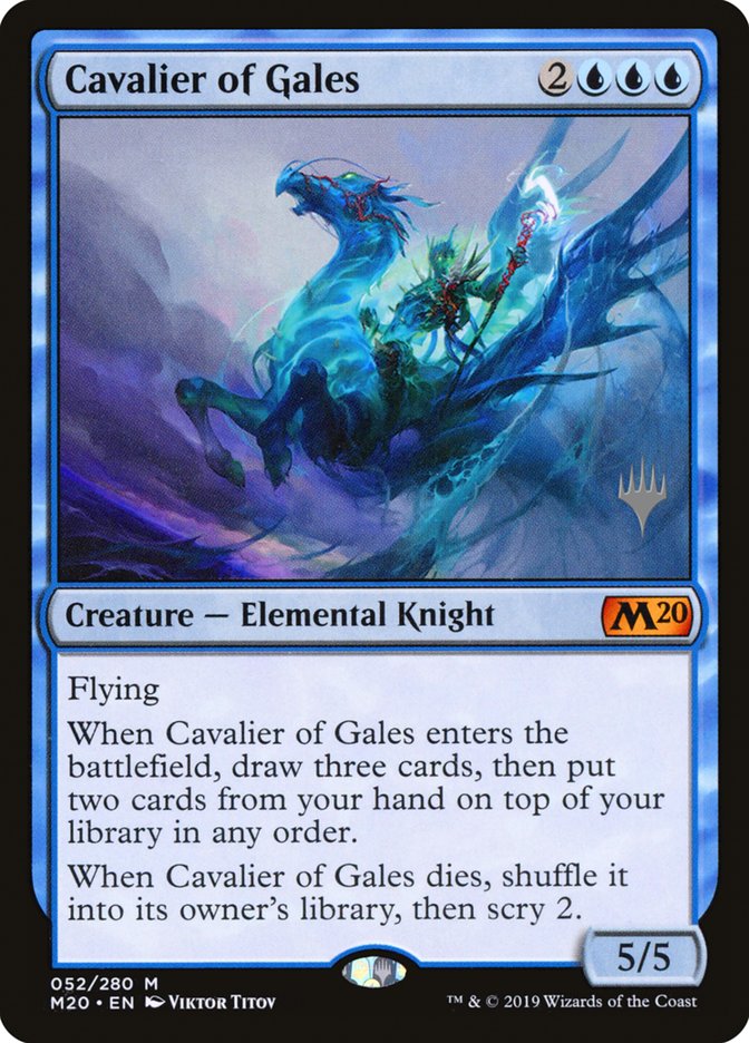 Cavalier of Gales (Promo Pack) [Core Set 2020 Promos] | Webway Games
