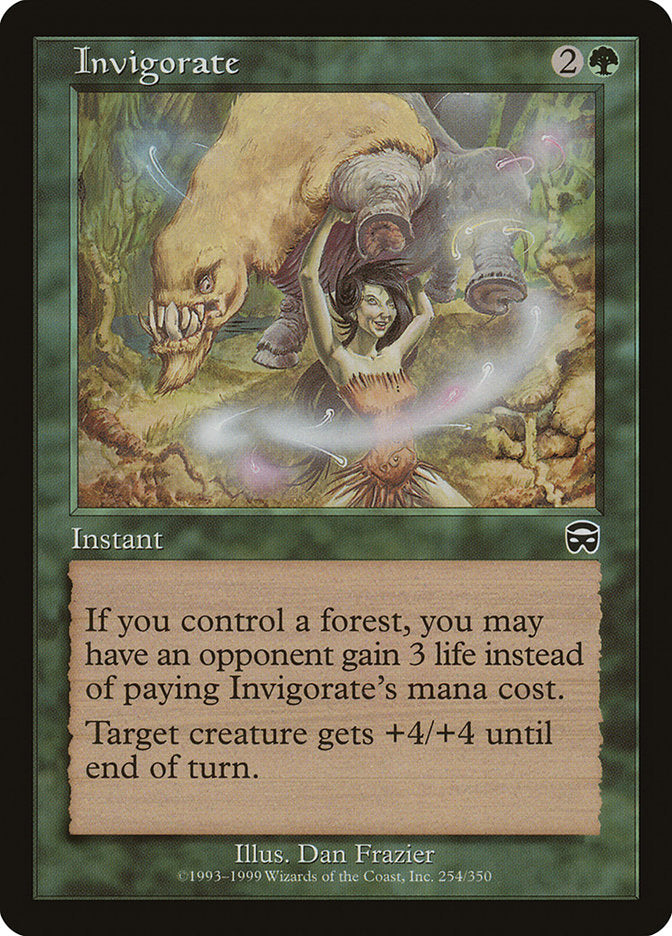 Invigorate [Mercadian Masques] | Webway Games