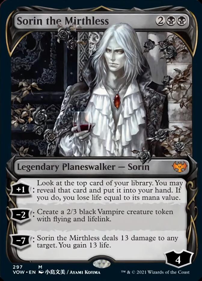 Sorin the Mirthless (Showcase Fang Frame) [Innistrad: Crimson Vow] | Webway Games