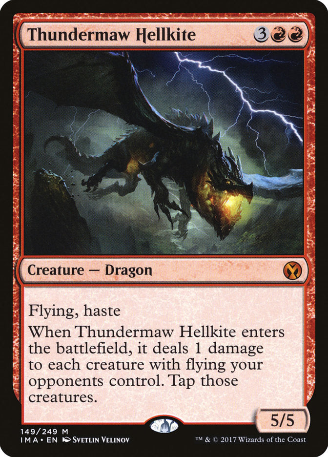 Thundermaw Hellkite [Iconic Masters] | Webway Games