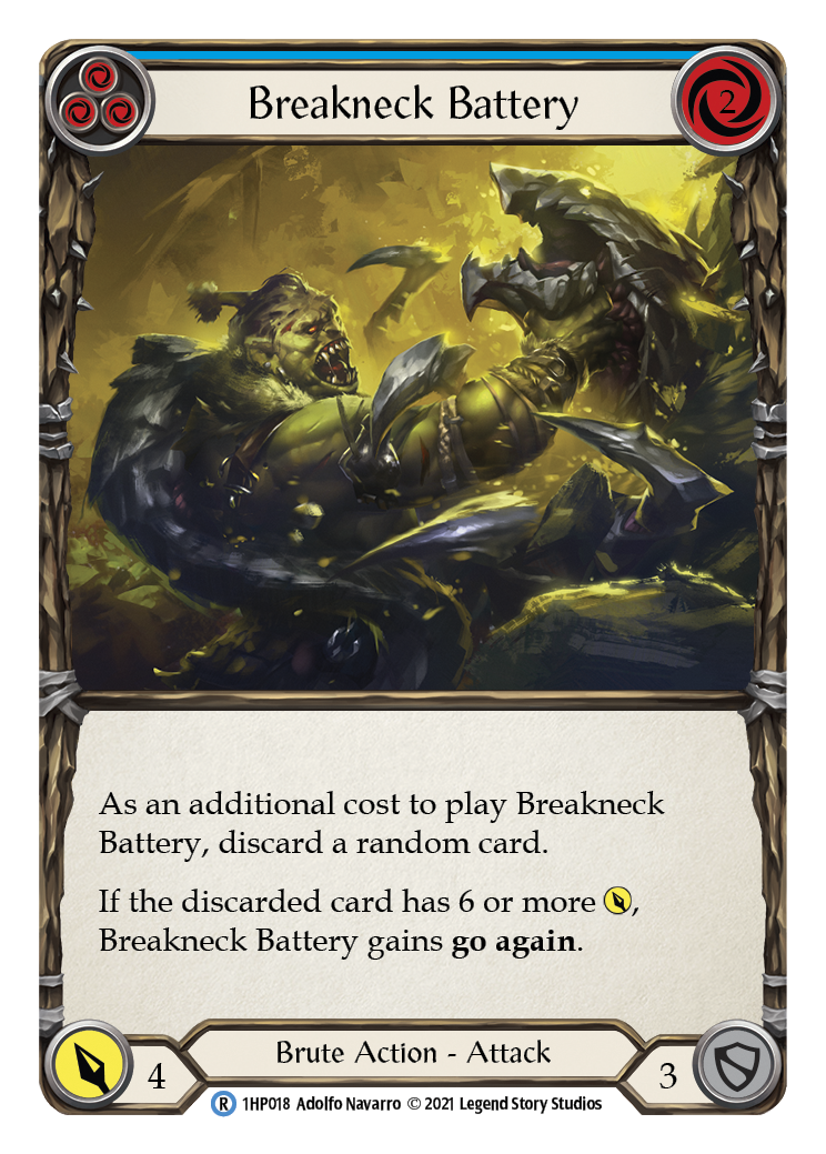 Breakneck Battery (Blue) [1HP018] | Webway Games