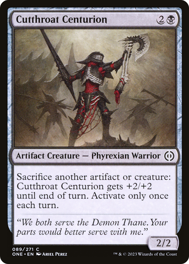 Cutthroat Centurion [Phyrexia: All Will Be One] | Webway Games