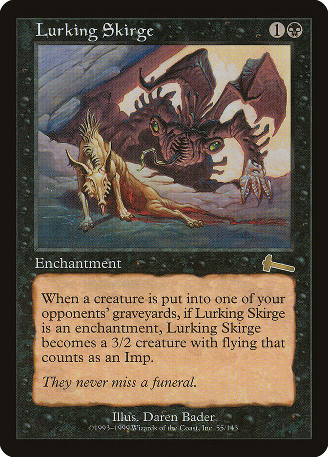Lurking Skirge [Urza's Legacy] | Webway Games