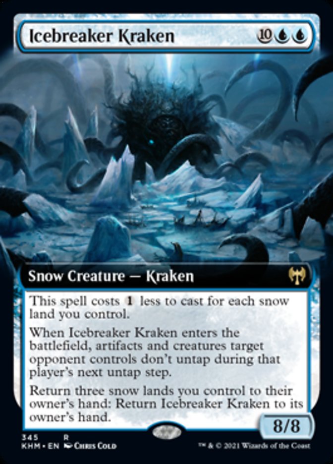 Icebreaker Kraken (Extended Art) [Kaldheim] | Webway Games