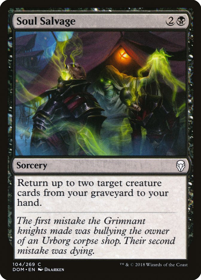 Soul Salvage [Dominaria] | Webway Games