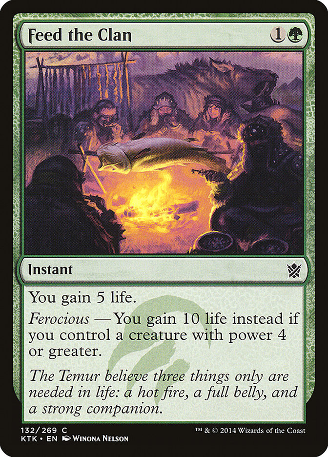 Feed the Clan [Khans of Tarkir] | Webway Games