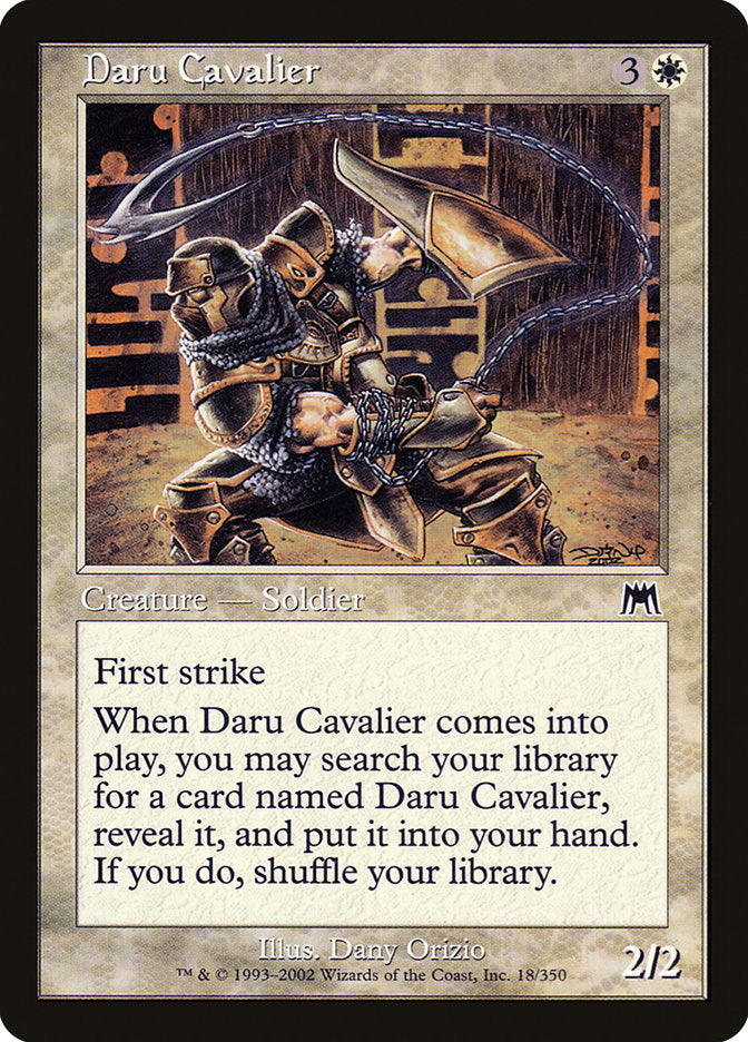 Daru Cavalier [Onslaught] | Webway Games