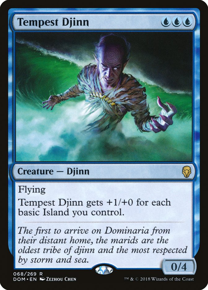 Tempest Djinn [Dominaria] | Webway Games